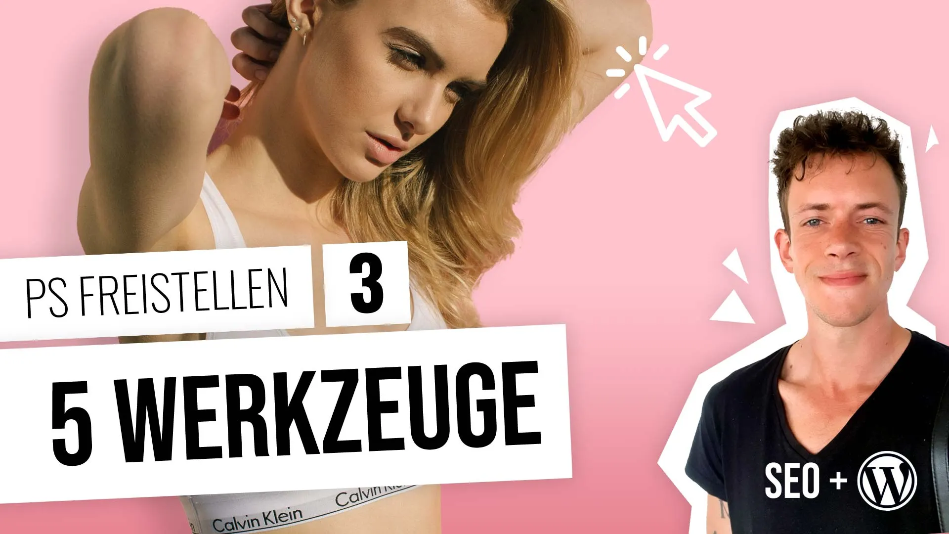 Photoshop freistellen (3/3) - 5 Werkzeuge (Zauberstab, Lasso, Polygon, Magnet, ...)